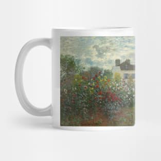 Claude Monet  A Corner of the Garden with Dahlias Mug